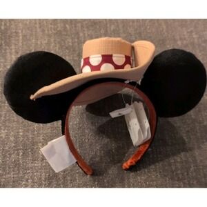 Disney Cruise Line Treasure MINNIE MOUSE EARS Hat Voyager Headband Brand New G3